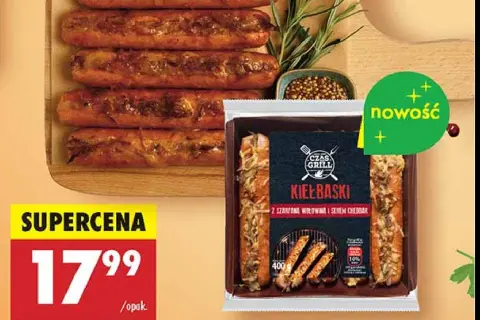 Kiełbasa z serem Biedronka – najlepsze promocje i dostępne smaki