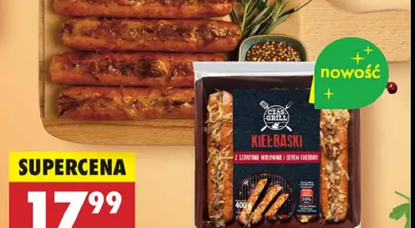 Kiełbasa z serem Biedronka – najlepsze promocje i dostępne smaki